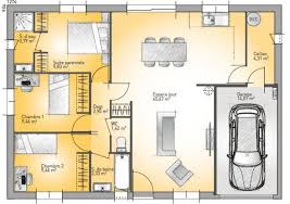 Plan de maison 3 chambres salon cuisine pdf. Plan Maison 150m2