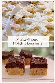 Make a head low cal desserts : Stock Your Freezer Holiday Make Ahead Desserts My 100 Year Old Home