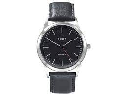 Dieser uhr schwarz matt produktvergleich hat gezeigt, dass die qualitätsstufe des getesteten vergleichssiegers das testerteam übermäßig herausstechen konnte. Automatik Armbanduhr Ru 22 18 Edelstahl Matt Ziffernblatt Schwarz Lederband Von Ruhla