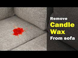 How To Remove Candle Wax From Sofa