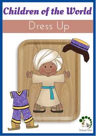 What A Fun Way To Introduce Different Cultural Costumes People Traditionally Wear Around Multicultural Activities Kids Around The World Multicultural Classroom