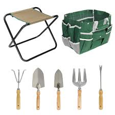 Maybe you would like to learn more about one of these? 7 Piece Garden Tool Set 5 Sturdy Stainless Steel Tools Heavy Duty Folding Stool Walmart Canada