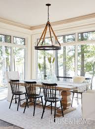 49 Cozy Modern Farmhouse Dining Room Design Ideas Page 43 Of 49 Ciara Decor Modern Farmhouse Dining Room Cottage Dining Rooms Relaxed Dining Room