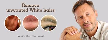 Once your hair is gone, you won't need maintenance treatments. White Hair Removal Jupiter