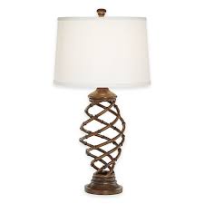Distinctive table lamps in a wealth of colours and finishes. Pacific Coast Lighting Tropical Bamboo Twist Cage Table Lamp Bed Bath Beyond