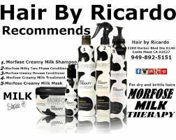 Morfosemilktherapy Exclusively At Hair By Ricardo In Costa Mesa Authorized Retailer 949 892 5151 Hairbyricardocostamesa Mil Brittle Hair Milk Mask Therapy