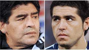 Perseteruan Diego Maradona dan Juan Roman Riquelme di Boca Juniors | Berita  Sepak Bola | Sky Sports
