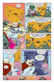 Adult fin in the comics : radventuretime
