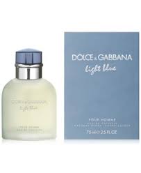 Dolce Gabbana Dolce Gabbana Men S Light Blue Pour Homme Eau De Toilette Spray 2 5 Oz Reviews Shop All Brands Beauty Macy S Perfume Eau De Toilette Fragrance