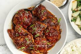 Crock pot beef and chicken stew recipe. Crock Pot Chicken Thighs Sweet Spicy Sauce Spend With Pennies