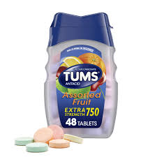 Because tums are less expensive than calcium supplements, you may prefer to risk the absorption problem in order to keep your costs down. Tums Extra Strength Antacid Tablets For Chewable Heartburn Relief And Acid Indigestion Relief Assorted Fruit Flavors Assorted Flavors 48 Count Pack Of 1 Buy Online In Dominica At Dominica Desertcart Com Productid 1780085