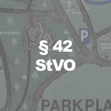 Was bedeutet ein absolutes haltverbot mit pfeil? Stvo 42 Zeichen 314 Nr 1 Zu 42 Abs 2 Stvo Parken Laws Of Germany