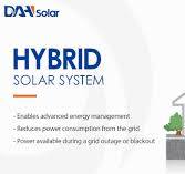 Complete 5kw Hybrid Solar Photovoltaic System For Home Use ...