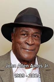 In Loving Memory of John Amos ✨ A talented actor, beloved by generations,  John Amos left an indelible mark