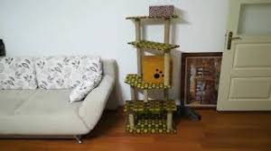 Kedi Evi Yapimi Homemade Cat House Youtube