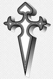 Paul with a team of five tattooists creating custom body art for twin cities metro clients. Cross Of Saint James Png Images Pngwing