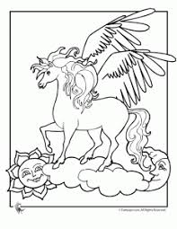 Cute unicorn coloring pages for kids: Unicorn Pegasus Coloring Pages Woo Jr Kids Activities Horse Coloring Pages Coloring Pages Free Coloring Pages