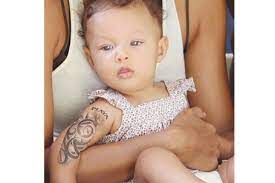 The leading blog for pregnant and breastfeeding women. Girlfriend Of Nba Player Has Baby Born With Tattoo Sleeve On One Arm The Heckler