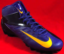 Black And Gold Baseball Cleats Youth Nike Vapor Pro 3 4 Molded Football Cleats Size 11 5 Purple Gold Black Ravens