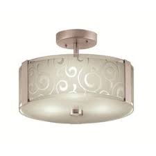 Urban archeology pullman sconces antique brass. Portfolio 13 In Brushed Steel Frosted Glass Semi Flush Mount Light Flush Mount Lighting Semi Flush Mount Lighting Flush Mount Ceiling Lights