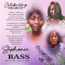 Davis Funeral Home announces the death and arrangements for Mr. Hillary  Rossidivito Thompson. You can read the obituary in its entirety at  Davisfuneralhomega.com