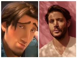 Okay, so apparently there's rumors of a live action Tangled. I am  petitioning for Jensen Ackles to play Flynn Rider. Look at how much they  look alike 😍