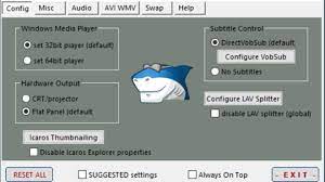 Functionality such as win7dsfiltertweaker and codec tweak tool built in. Shark007 Standard Codecs Download Video Codec Paket