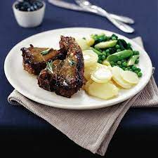 Minty Lamb Chops With Boulangere Potatoes Recipe Delicious Magazine Recipe Lamb Chops Lamb Recipes Delicious Magazine