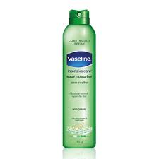 Vaseline Intensive Care Spray Moisturiser Aloe Soothe 190ml