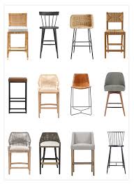 transitional bar stools and counter
