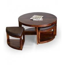 This super cute diy coffee table is sure to make a statement in your living room! Coffee Table With Stools You Ll Love In 2021 Visualhunt