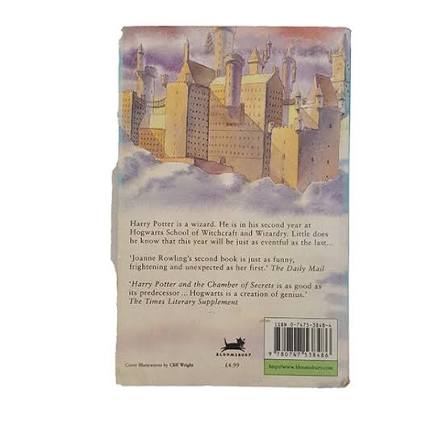 Harry Potter and the Chamber of Secrets by J. K. Rowling - Bloomsbury, -  Country House Library