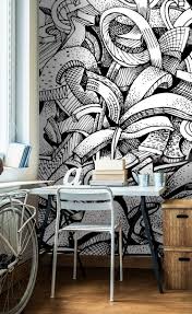 Bedroom Black And White Wall Mural Black And White Graffiti Wallpaper Is A Great Alternative For Any Teenage Bedroom Spruc Bedroom Wallpaper Black And White Wall Murals Bedroom Graffiti Bedroom