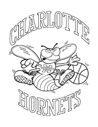 Archive with logo in vector formats.cdr,.ai and.eps (123 kb). Hornets Coloring Pages Charlotte Hornets Coloring Home