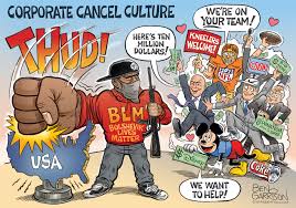 Cancel culture from 70 years ago? Corporate Cancel Culture Ben Garrison Cartoon Conservative Daily News