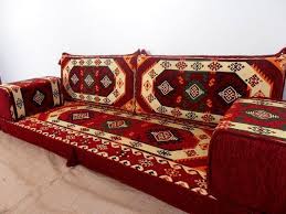 Item Description This Oriental Arabic Style Floor Sofa Handmade From The Top Quality Materials Wi Sofa Handmade Homemade Sofa White Furniture Living Room