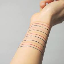 It is also possible to use several individual. 40 Beautiful Bracelet Tattoos For Men Women Tattooblend