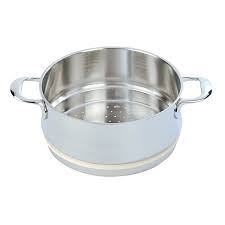 Demeyere Atlantis 3 2 Quart Stackable Steamer With Rubber Seal Want Additional Info Click On The Image Demeyere Stainless Steel Cookware Cookware Sets