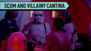 And one thing let to another, and somehow, we now have a weekend in vegas loosely planned. Scum Villainy Cantina Where Sci Fi And Nightlife Meet Abc7 New York