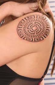 See these tattoo designs and how they are so unique. Greek Tattoo Designsb Greek American Girl