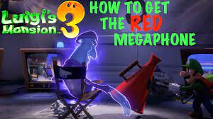 Luigi's Mansion 3 | How To Get The Red Megaphone 8F | Floor 8 - YouTube
