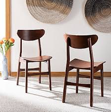 Inspired by the sleek and angular style trends of the mid century era, this piece. Safavieh Boyle Mid Century Modern Dining Chair Set Of 2 Ashley Furniture Homestore
