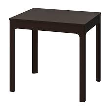 ekedalen table extensible brun fonce 80 120x70 cm ikea