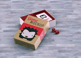 Product Packaging Mockups Games Box Board Game Box Box Mockup