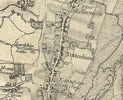 History Of Tottenham In Haringey And Middlesex Map And Description