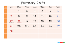 Scopri ricette, idee per la casa, consigli di stile e altre idee da provare. 30 Free February 2021 Calendars For Home Or Office Onedesblog