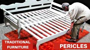 A practical yet extremely elegant sofa characterized by its base in cast aluminium which transforms itself into a comfortable. Sliding Wooden Sofa Bed Youtube
