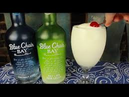 Key Lime Colada Ingredients 1 Oz Blue Chair Bay Key Lime Rum Cream 5 Oz Blue Chair Bay Coconu Coconut Rum Key Lime Rum Recipes Alcohol Drink Recipes