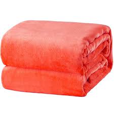 Amazon Com Bedsure Coral Fleece Blanket Throw Size 50 X 60 Inch Coral Lightweight Blanket For Sofa Couch Microfiber Blanket Bed Blanket Fleece Blanket