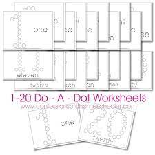 It is also a great tool for children who are learning to read. Pin By Jerri Mayfield On Abc S Do A Dot Numbers Preschool Dot Worksheets